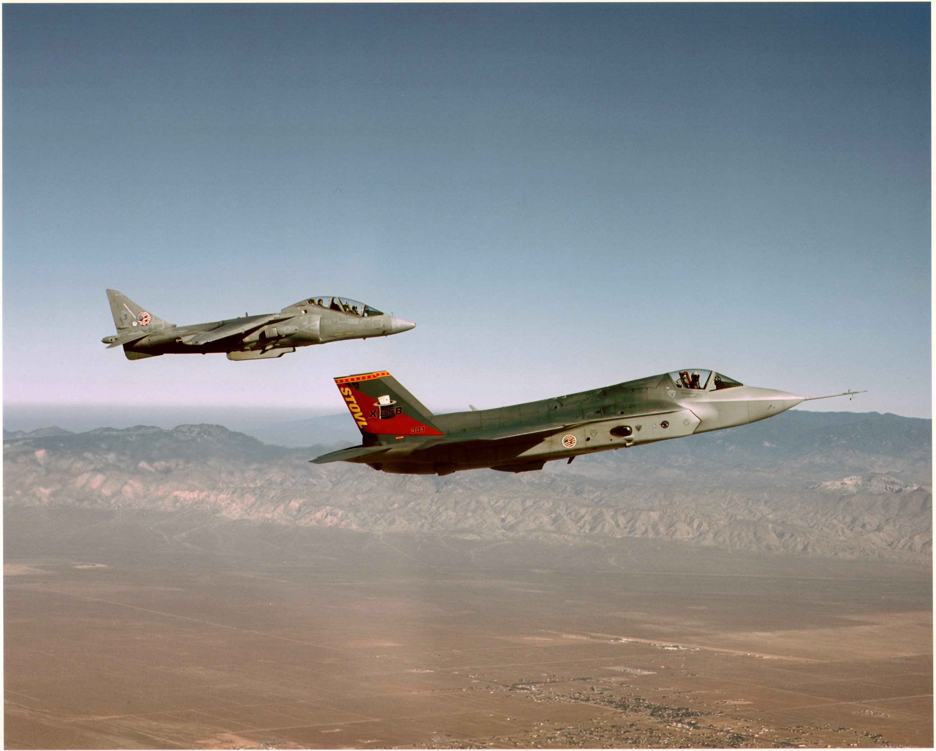 X-35B and TAV-8B [Lockheed Martin]