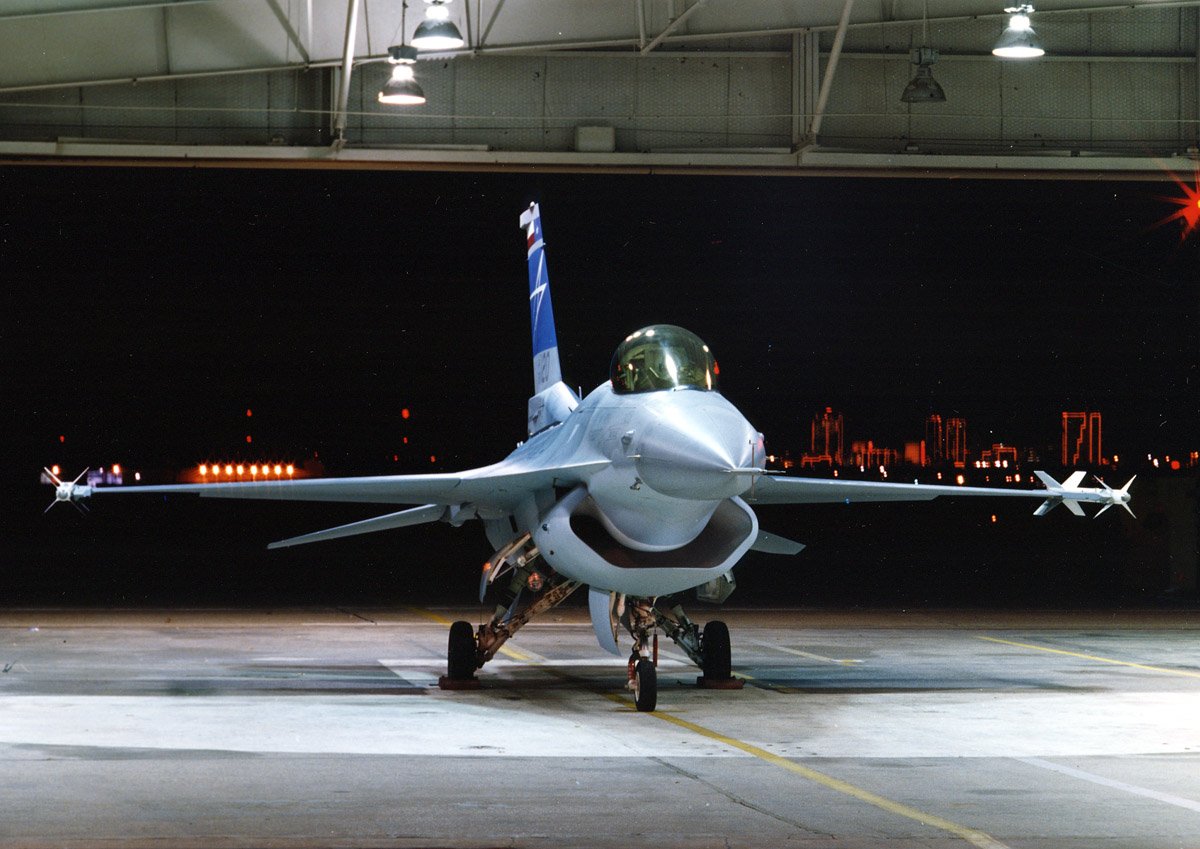 F-16 stealth testbed [Lockheed]