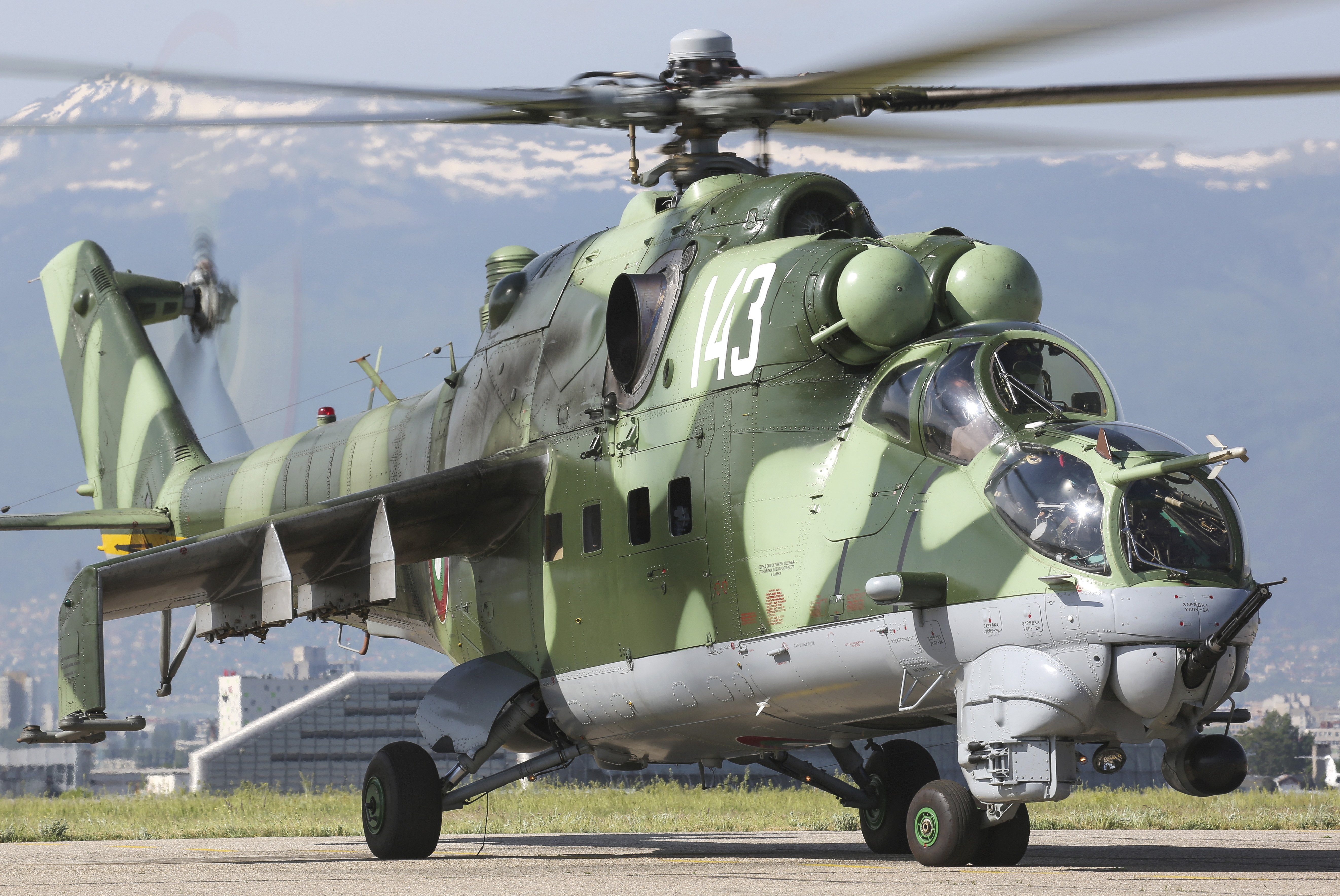 Bulgarian Mi-24V 143 white [Alexander Mladenov]