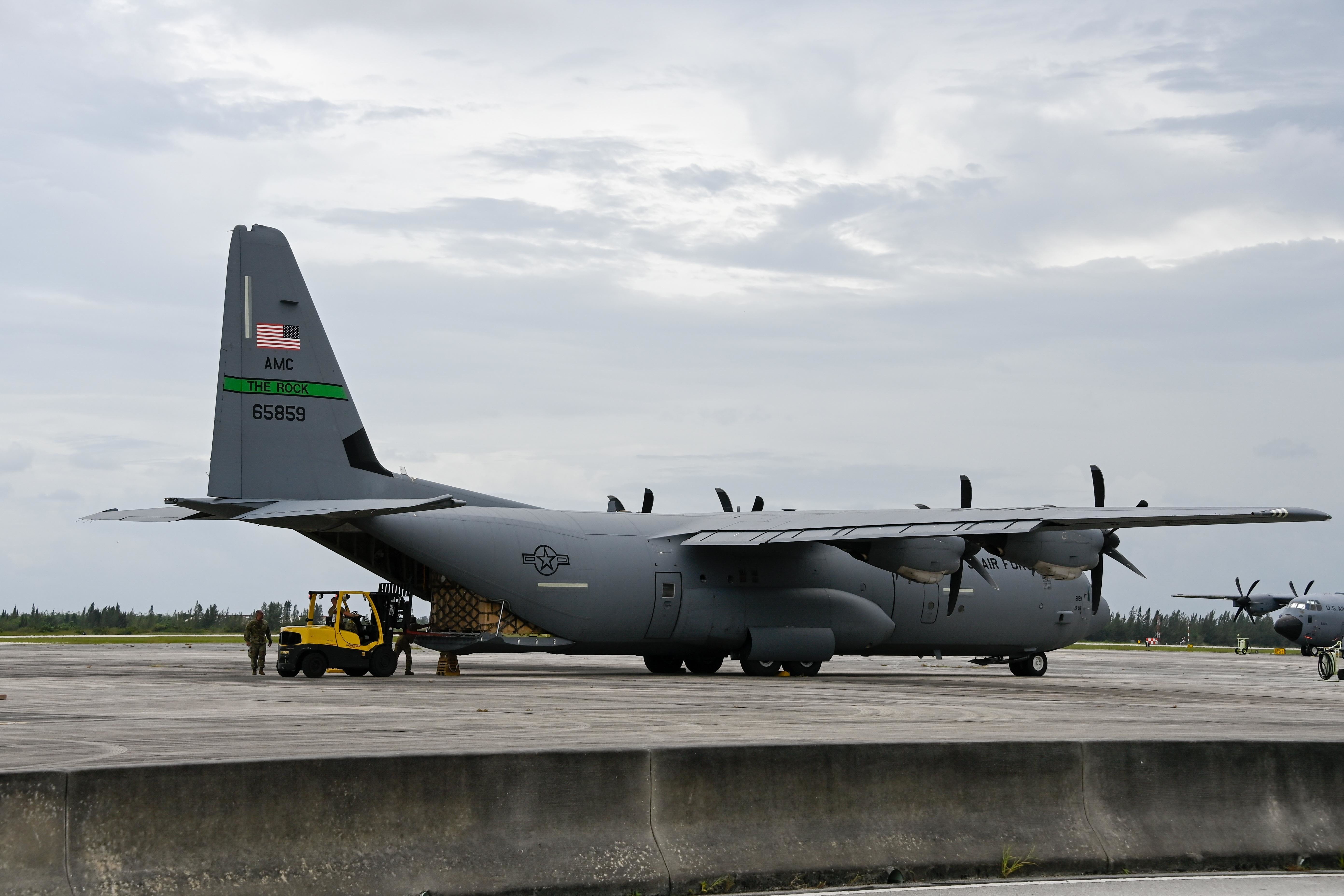 USAF C-130J-30 in Haiti 15-08-21 [SOCSOUTH]