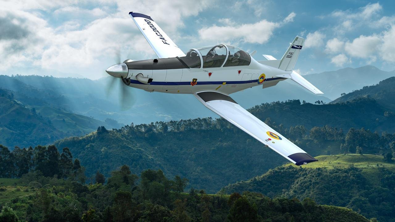 Colombian AF T-6C digital rendering [FAC (Colombian AF)]