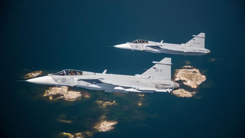 Saab ponders used fighter market
