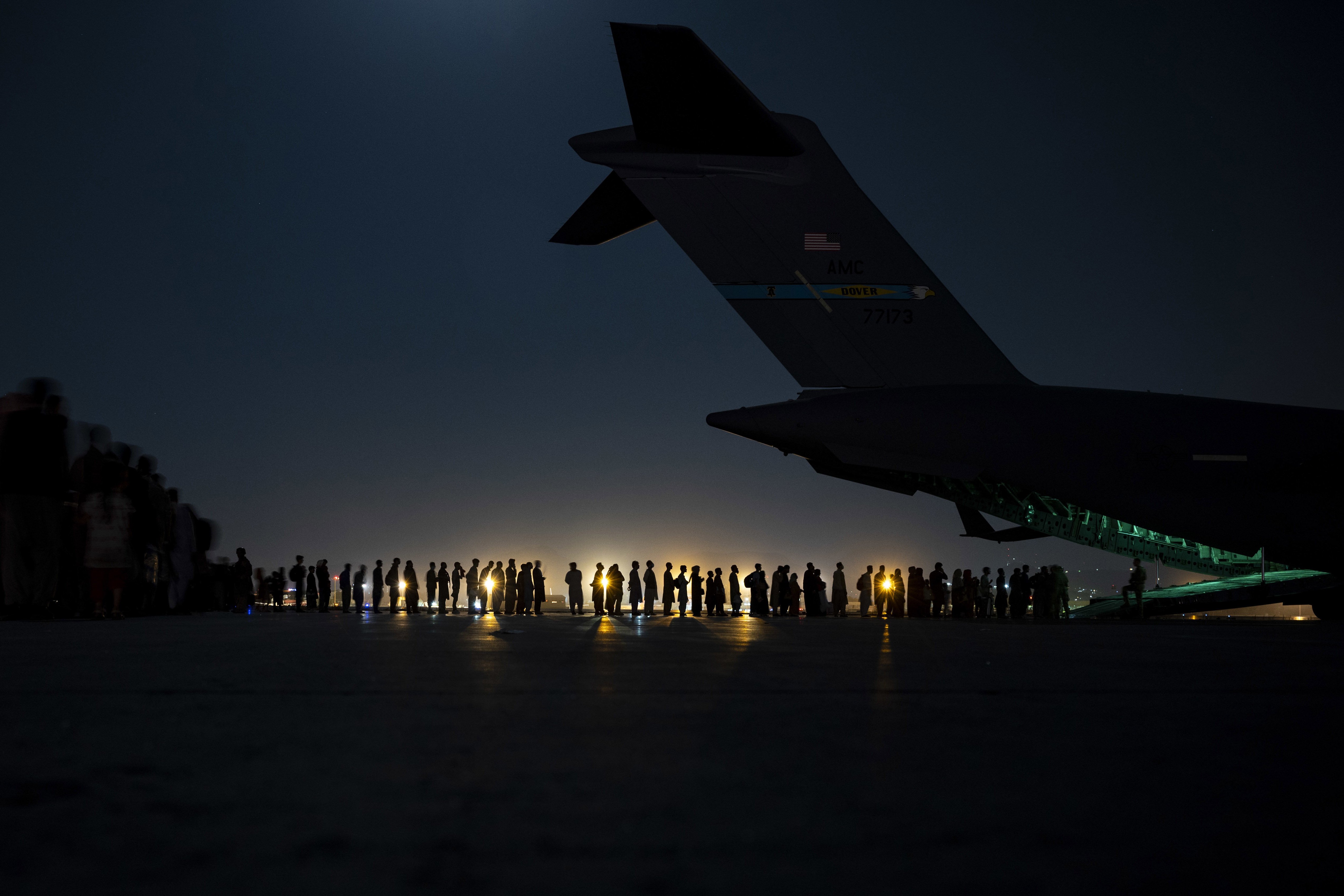 USAF C-17A in Kabul 21-08-21 [USAF/Senior Airman Taylor Crul]