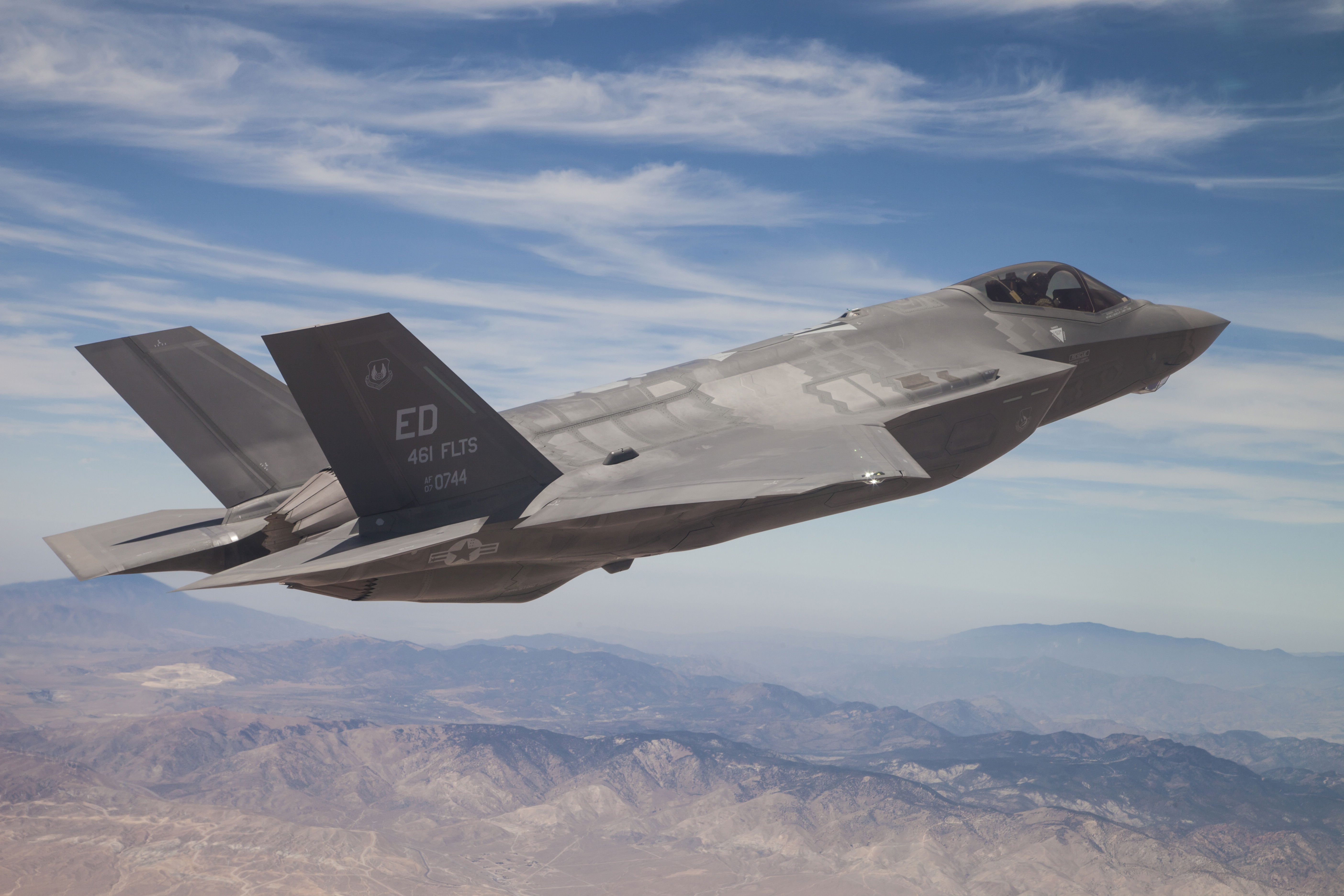 F-35A Lightning II in flight [Lockheed Martin/Matthew Short]