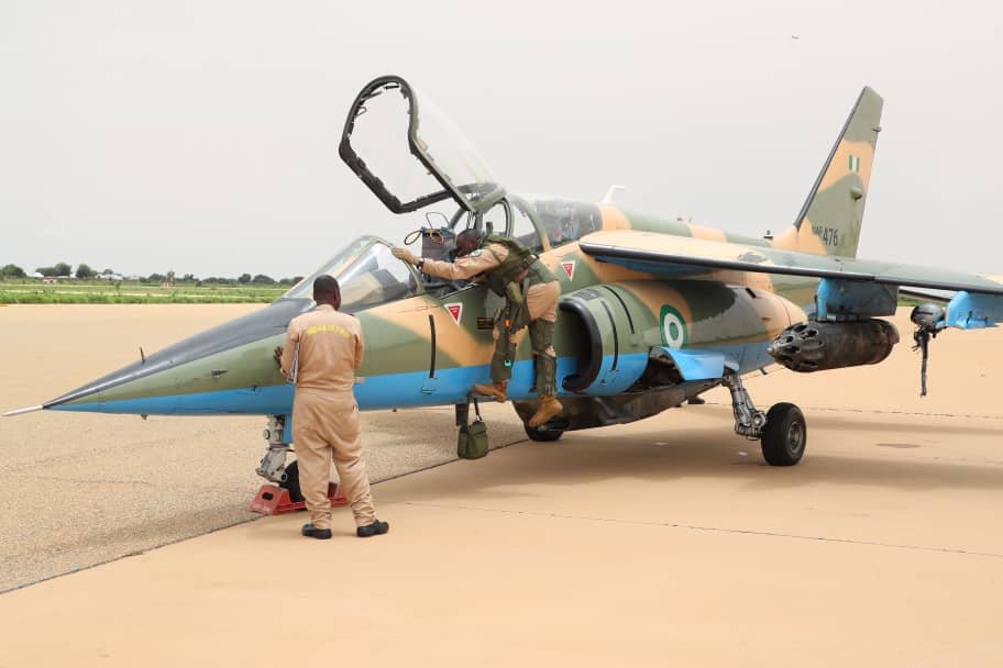 Nigerian AF Alpha Jet [Nigerian AF via Twitter]