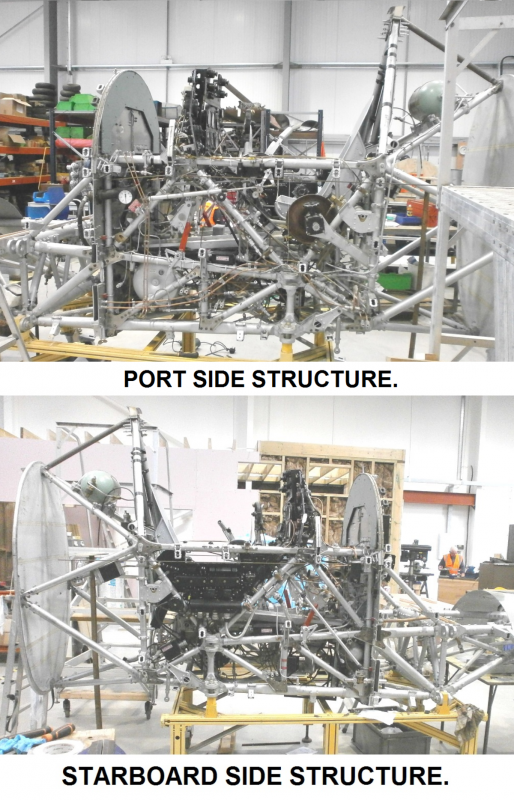 Port and Starboard side structures.