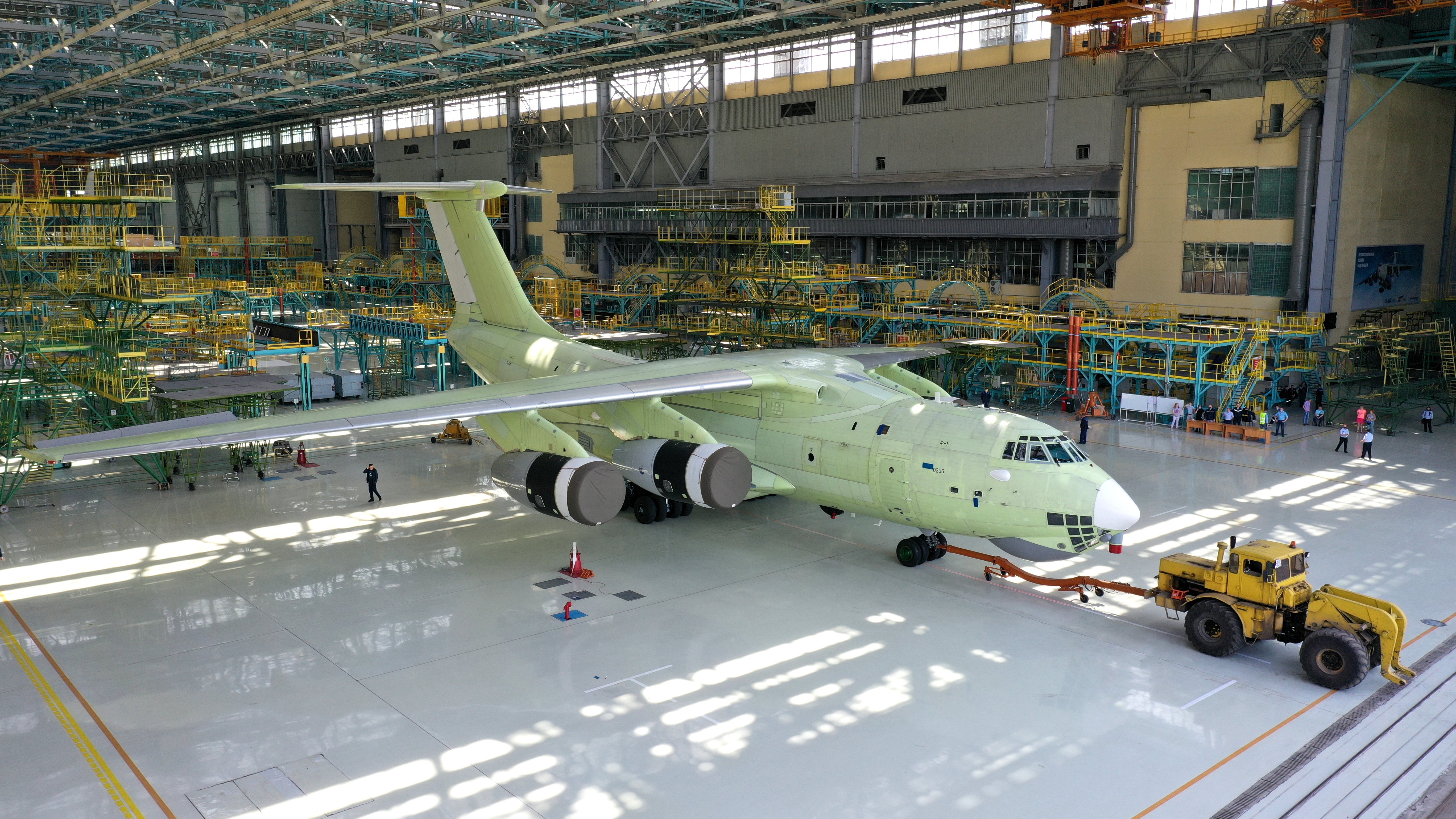 Il-76MD-90A rolls off new production line May 19 2021 [UAC]