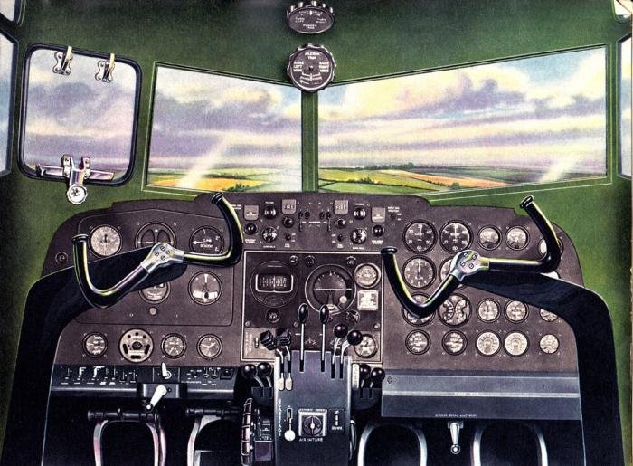boston plane cockpit