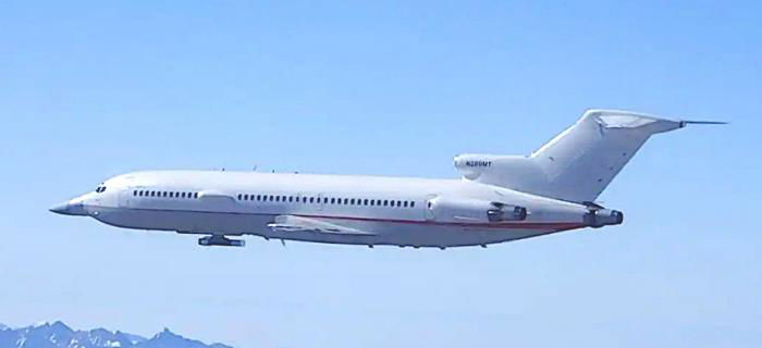 Raytheon 727 testbed