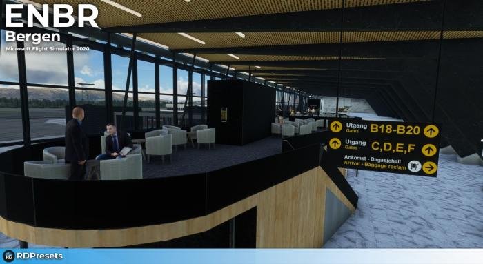 Bergen Flesland for Microsoft Flight Simulator 