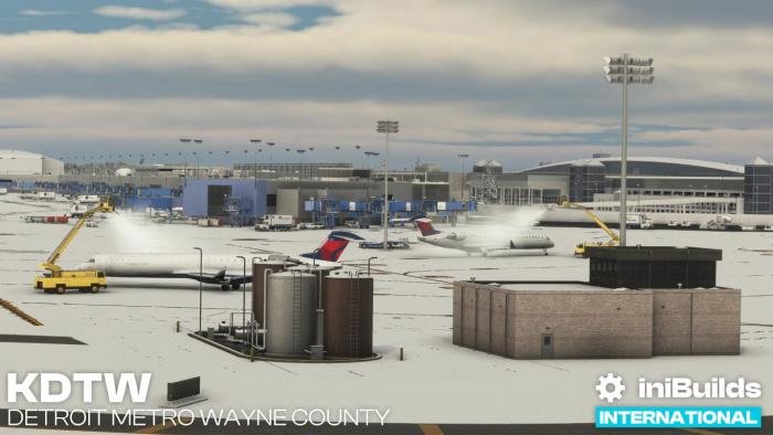 Detroit for Microsoft Flight Simulator 