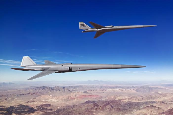 Exosonic low boom supersonic UAV ADAIR demonstrator concept image [Exosonic]