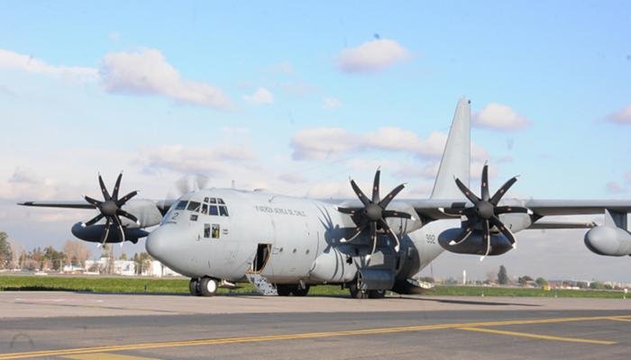 Chilean KC-130R with NP2000s