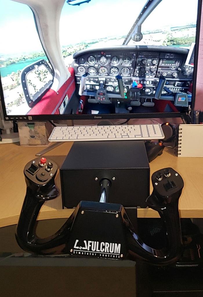 Honeycomb's yoke and throttle let you take your flight sim experience to  the next level