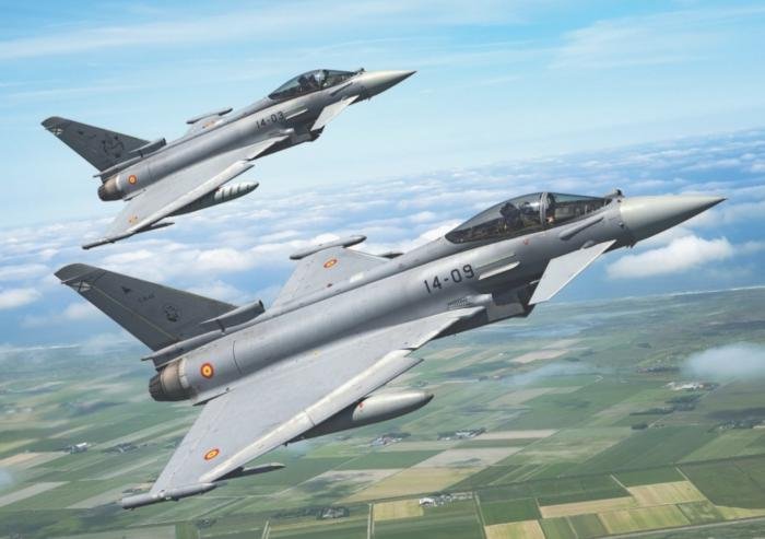 Spanish Air Force Eurofighters