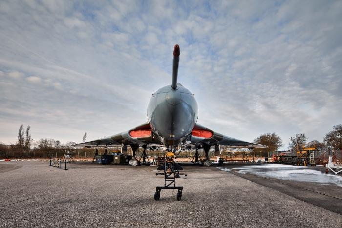 XH558 is seeking permanent accommodation at Doncaster Sheffield Airport