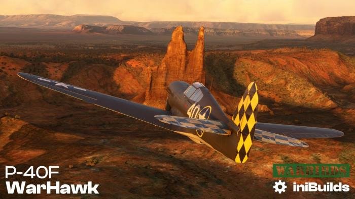 iniBuilds P-40 Warhawk