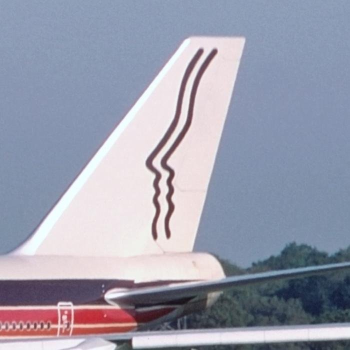 Boeing 747 tail
