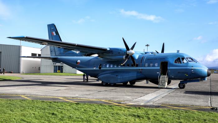 The CASA CN-295 is used by the IAC for maritime patrol operations. The fleet of two are due to be replaced by the more modern C-295.