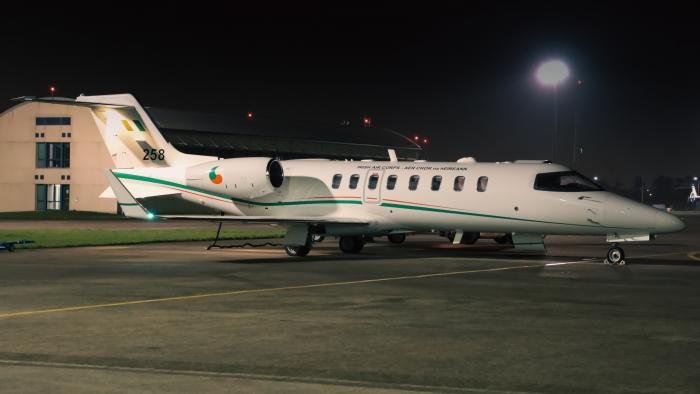 The Irish Air Corps operates a single Learjet 45 for VIP transport