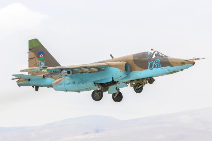 Azerbaijan and Turkiye continue their increasing military cooperation as the Caucasian nation returned with its Soviet-era Su-25 Frogfoots. Both aircraft were equipped with a pair of Belarusian 'Talisman' ADS pods each. 