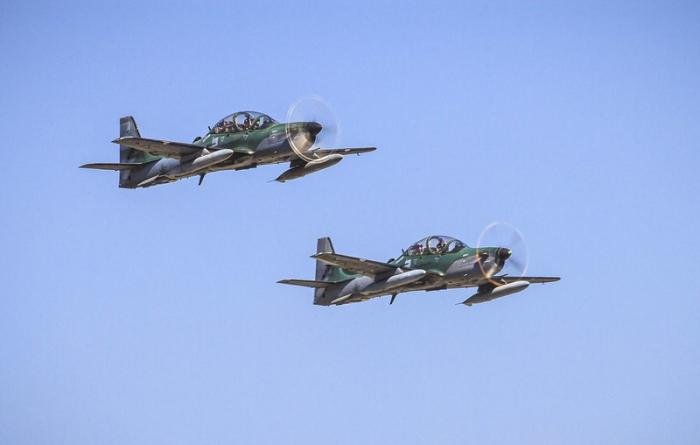 FAB-operated Embraer A-29A/B Super Tucano light attack aircraft were used to force down a light aircraft over the Brazilian state of Mato Grosso do Sul on July 3, 2022. The airplane in question entered Brazil's national airspace without authorisation and remained unresponsive to diversion orders after it was intercepted by FAB aircraft.
