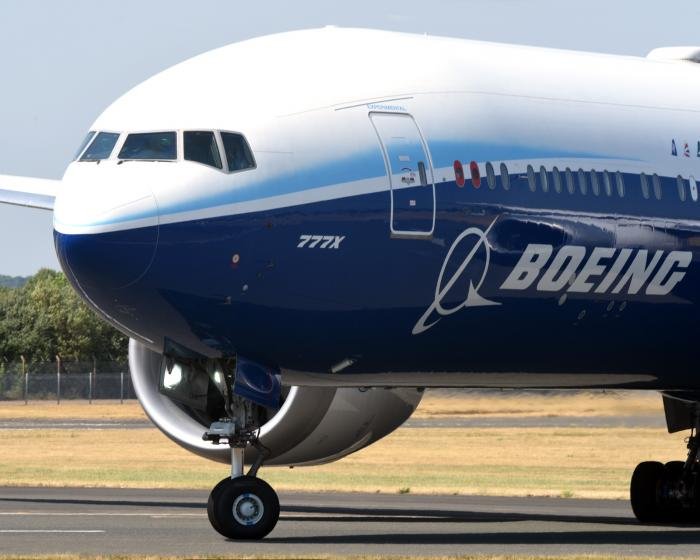 The Boeing 777X, N779XW (c/n 64240) first flew on January 25, 2020 after being rolled out of the factory on March 13, 2019.
