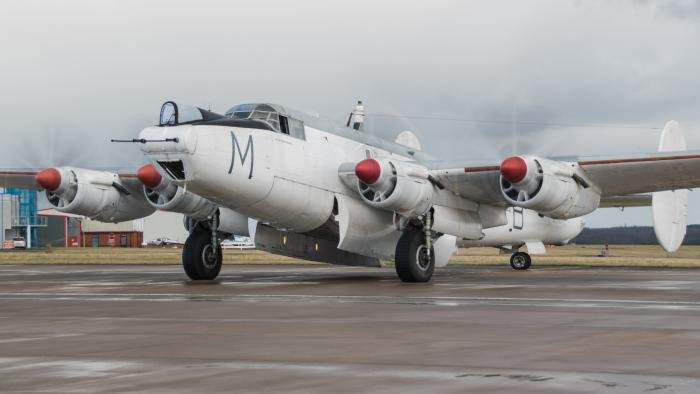 Nicknamed ‘Ermintrude’, the 1954-built machine has been preserved by the Shackleton Aviation Group at Coventry Airport for 31 years.