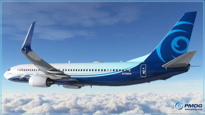 The -800 is the latest model of the 737 NG series to be released by PMDG after the smaller -600 and -700 variants earlier in the year.
