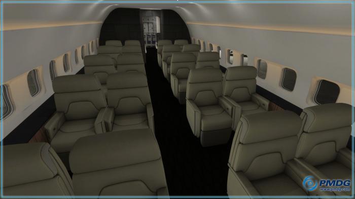 A highly integrated exterior, interior cabin and flight deck sound environments in also included with the package.