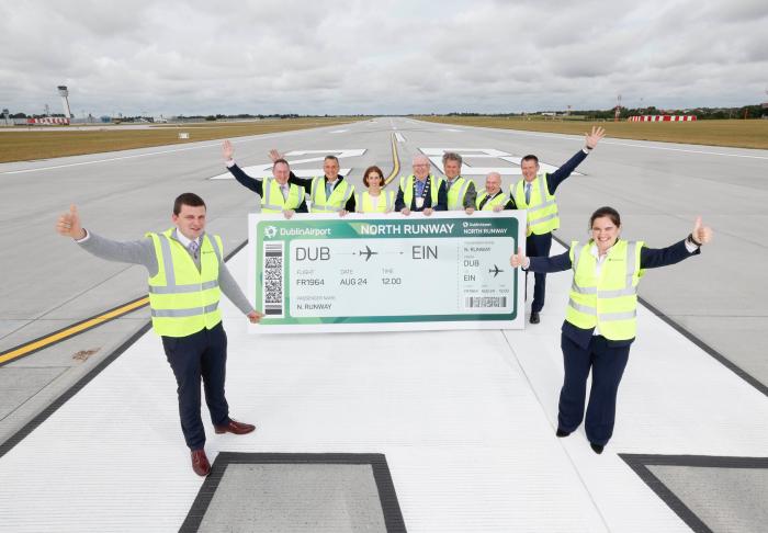 The new runway should bolster operational resilience at the Irish gateway