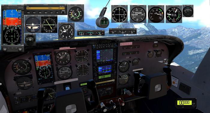 The Stationair sports a configurable 3D instrument panel.