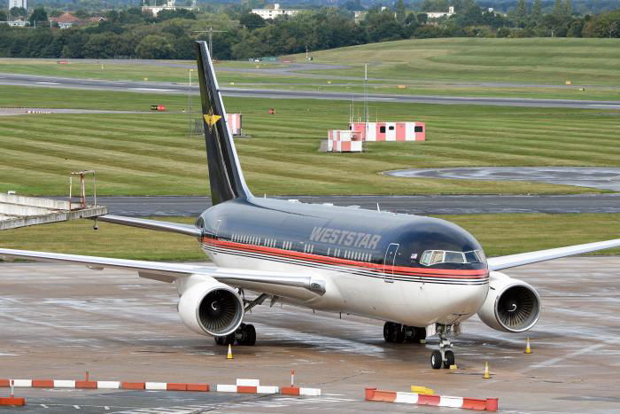 The Royal funeral in London led to some welcome movements elsewhere in the country as aircraft were relocated to make space in the capital. This includes Weststar's sleek Boeing 767-238ER 2-TSSA (c/n 23896), which made its first visit to Birmingham in mid-September after positioning in from Stansted. The one-time Qantas example has flown for several private operators, including Google, before being acquired by its current Malaysian owner in 2018