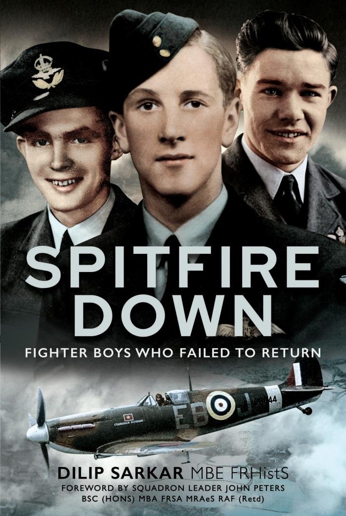 The cover of ‘Spitfire Down!’