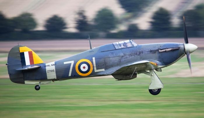 The Shuttleworth Sea Hurricane will spend the exhibition period at Duxford, where its restoration to flying condition was completed back in 1995.