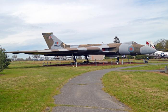 Vulcan B.2 XM605 - seen here on display at the Castle Air Museum in Atwater, California - is one of just four examples preserved outside the UK
ALAN WILSON