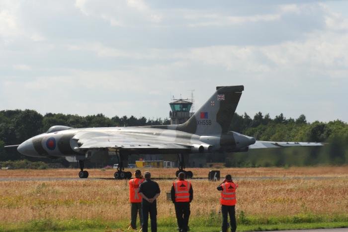 Displaying at Volkel in Holland, the sight and sound of XH558 went down a storm with Dutch aviation enthusiasts
