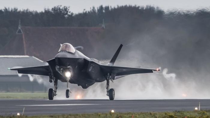 The Royal Netherlands Air Force is preparing to deploy eight of its F-35 modern fighter aircraft to Malbork, Poland, in support of NATO's enhanced Air Policing and the deterrence and defence posture along the eastern flank. Archive picture by Royal Netherlands Air Force shows a Netherlands F-35 during exercise Frisian Flag at Leeuwarden in October 2022..