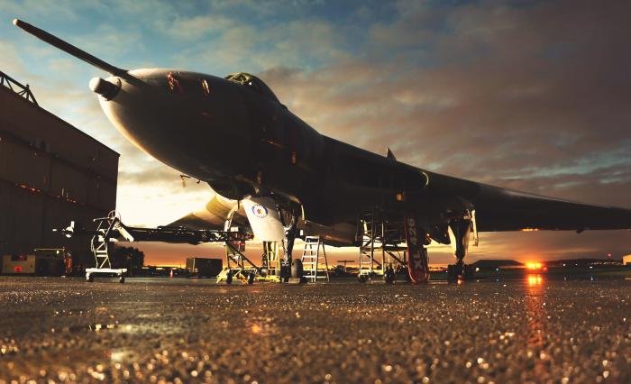 Avro Vulcan B.2 XL426 is maintained in full ground running condition by the hard-working team at Southend