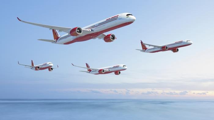 Air India selected Airbus A320 Family and A350 family aircraft to both modernise and expand its fleet with the objective of creating a larger and premium full-service carrier that will cater to the growing travel demand in the region.