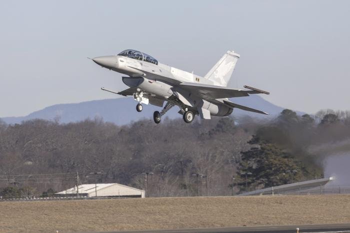The first F-16D Block 70 of 16 aircraft intended for the Royal Bahrain Air Force made its maiden flight on January 24, 2023 from Greenville in the hands of Lockheed Martin test pilots Dwayne ‘Pro’ Opella and Monessa ‘Siren’ Balzhiser.