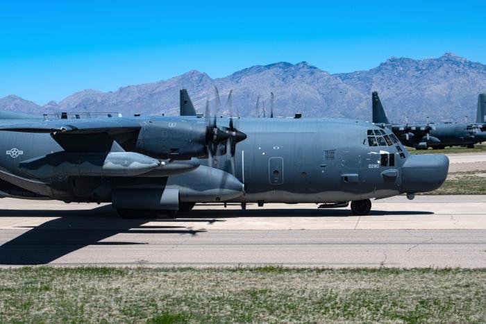 The USAF's last MC-130H Combat Talon II (serial 89-0280) taxis to the famous 'Boneyard' on April 3, 2023, the day after arriving at Davis-Monthan AFB, Arizona, from Hurlburt Field, Florida. Formerly operated by the 1st SOW, the aircraft will now be cared for in long-term storage by the 309th AMARG.