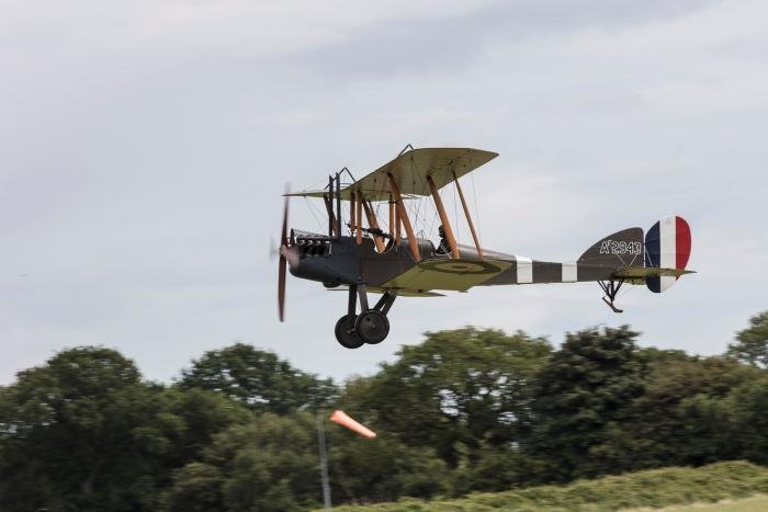 BE2e taking off