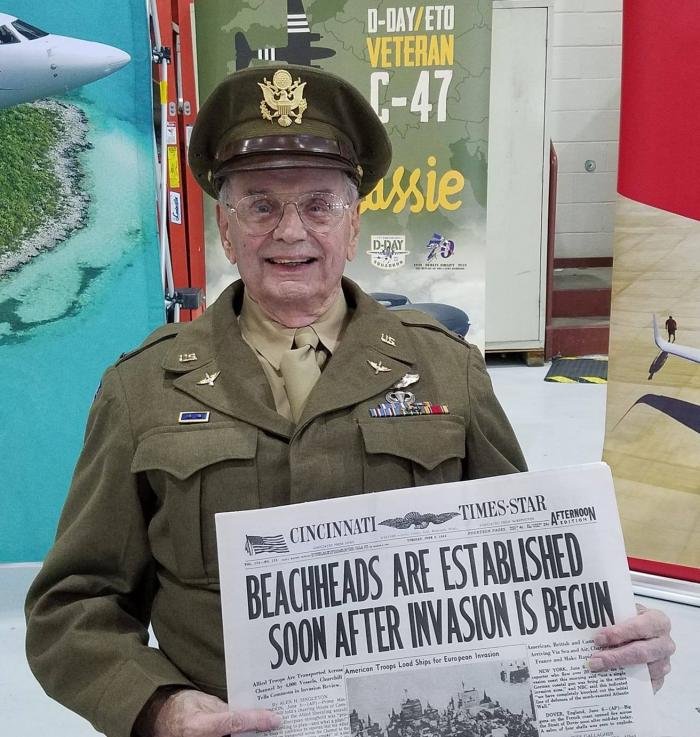The D-Day Squadron will pay tribute to veterans
