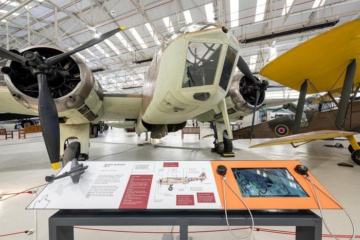 Bolingbroke ‘L8756’, formerly RCAF 10001, is now on show at Cosford.