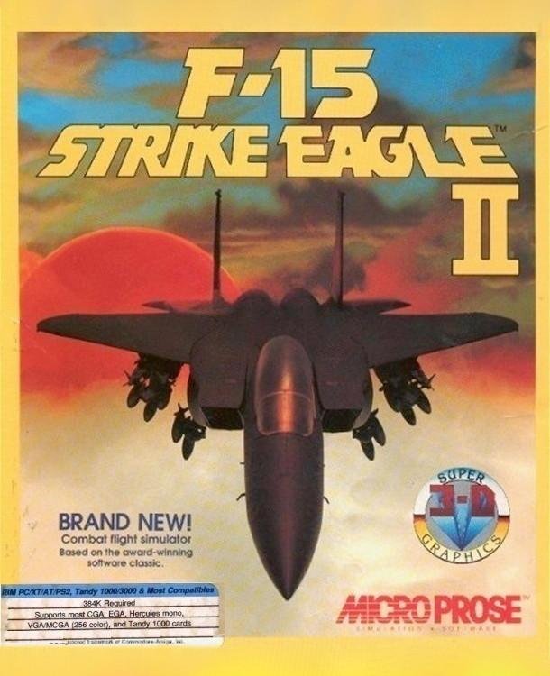 Strike Eagle II offered the first ‘Director Mode’, where you didn’t have to fly but could simply sit back and watch the action.