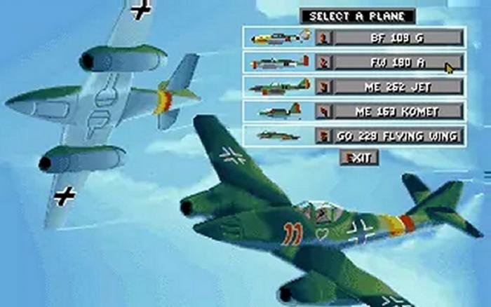 SWOTL allowed the player to fly seven different Luftwaffe aircraft, including three experimental jets like the Gotha 229 flying wing.