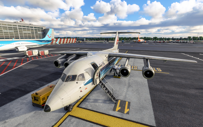 Just Flight's BAe 146 Professional is arguably among the best commercial aviation addons available for Microsoft Flight Simulator today
