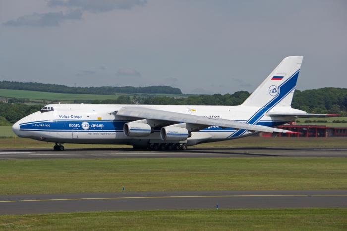 The An-124 in question (not pictured) is one of 11 owned by Volga-Dnepr Group.