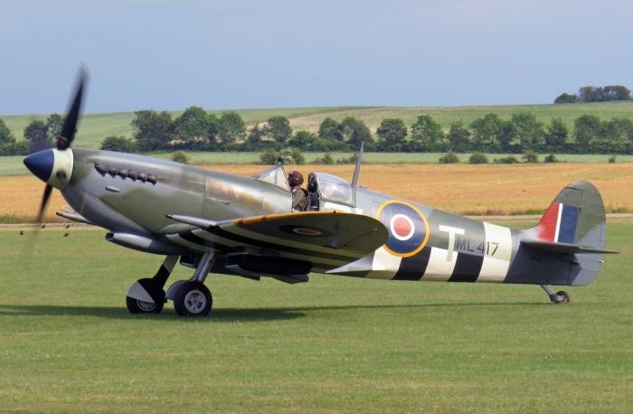 ML417 retains its wartime No 443 Squadron, RCAF markings.